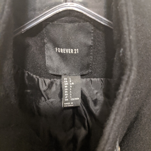 Forever 21 Military-style felt coat - Picture 4 of 4